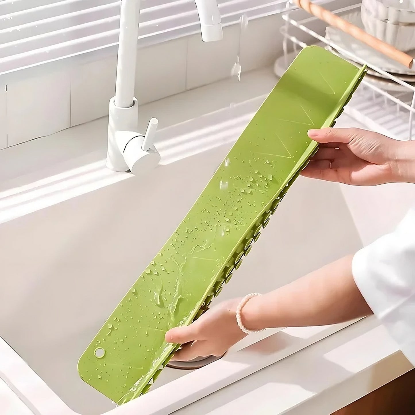 Kitchen Silicon Sink Splash Guard